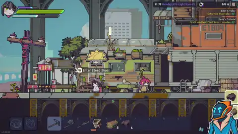 Doloc Town gene modification machine interface